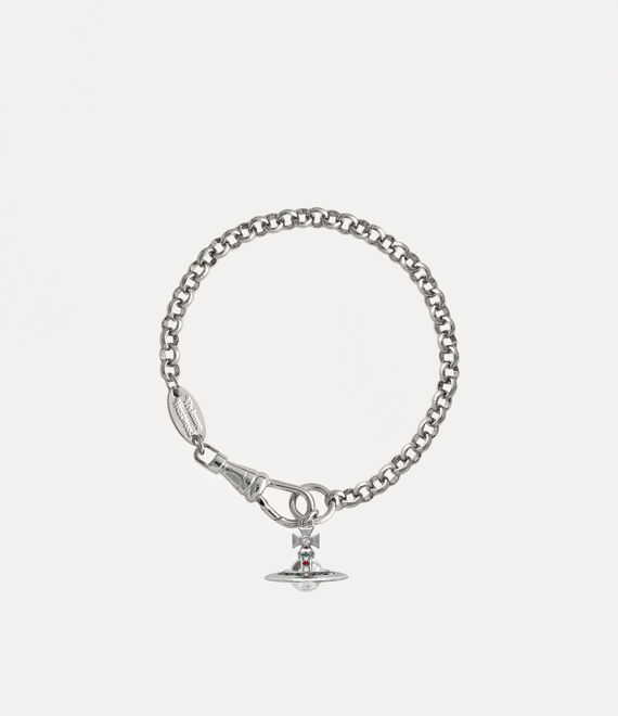 Vivienne Westwood New Petite Orb Bracelet in PLATINUM